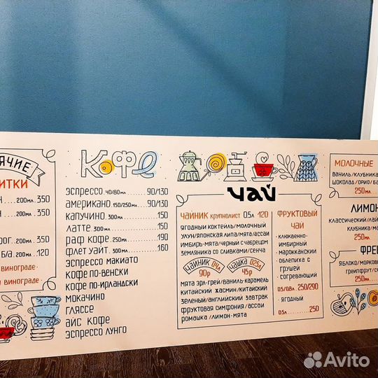 Роспись меловых досок