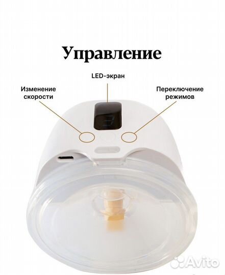 Молокоотсос электрический новый