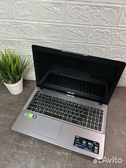 Игровой ноутбук asus i3/6gb/ssd