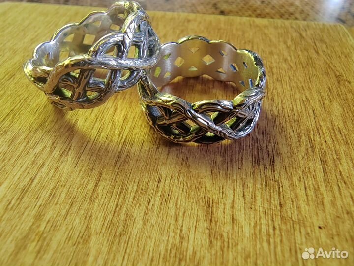 Кольца серебро, спецзаказ