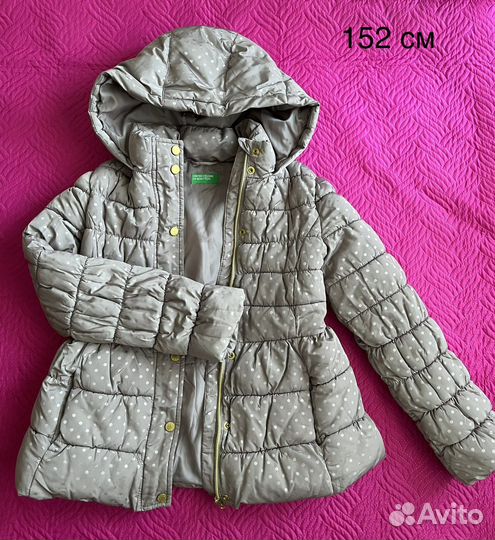Куртка для девочки benetton 152