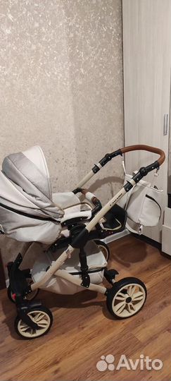 Детская коляска camaro 2 в 1 (Alis) бежевый