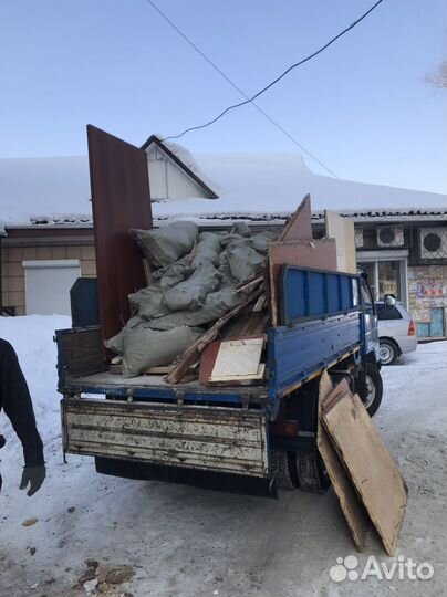 Вывоз мусора самосвал