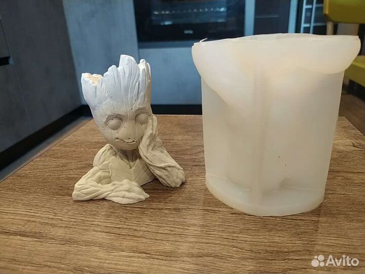 Силиконовые формы для свечей, мыла, гипса, смолы