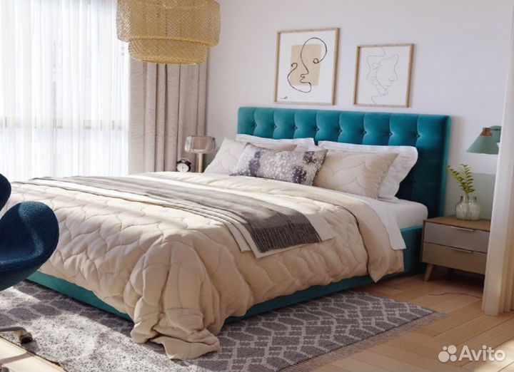 Кровать с матрасом