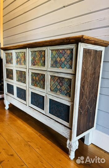 Комод деревянный прованс винтаж из массива