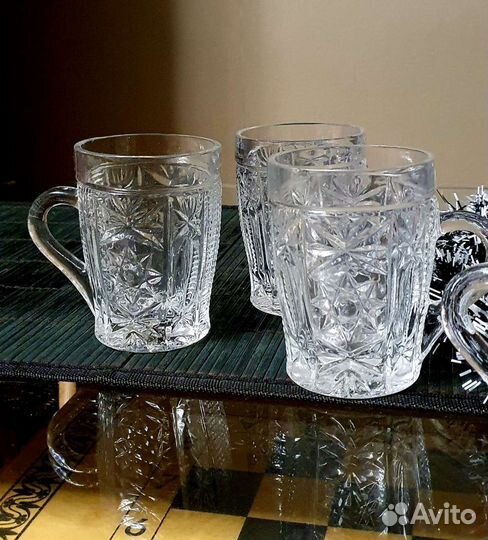 Хрустальные стаканы