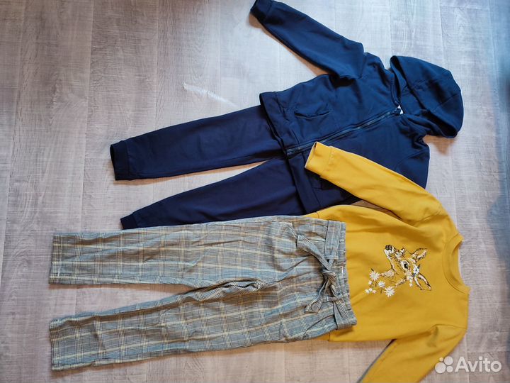 Вещи на девочку пакетом 122 рост