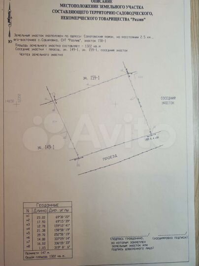 Участок 13,3 сот. (СНТ, ДНП)