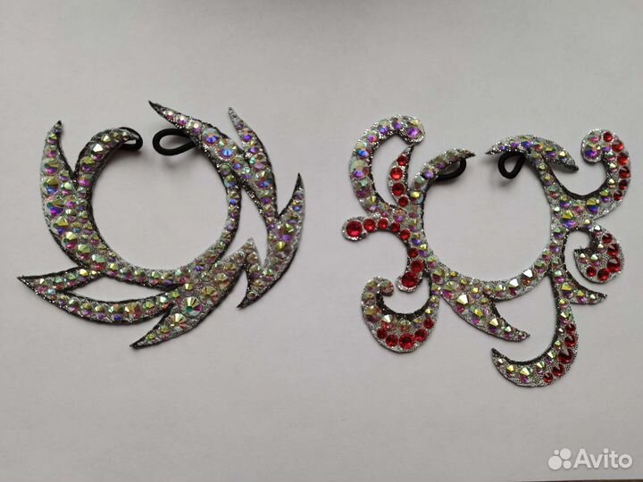 Украшение на пучок для художественной гимнастики