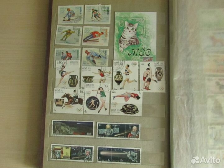 Почтовые марки Лаоса, Кампучии, Вьетнама