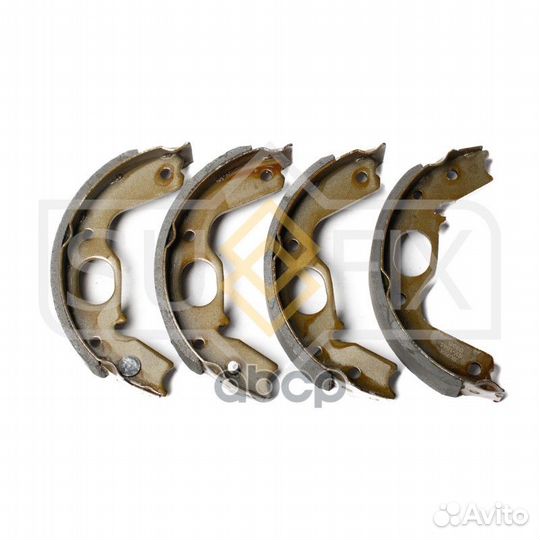 Барабанные тормозные колодки зад прав/лев S