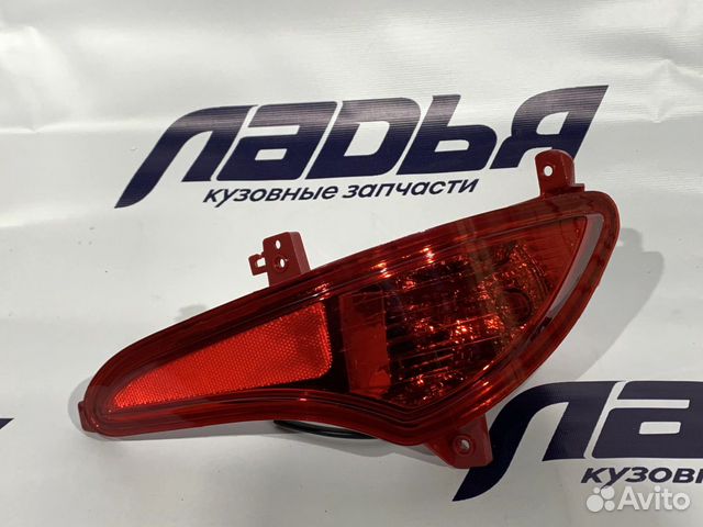 Катафот заднего бампера Hyundai Solaris(14-17) пра