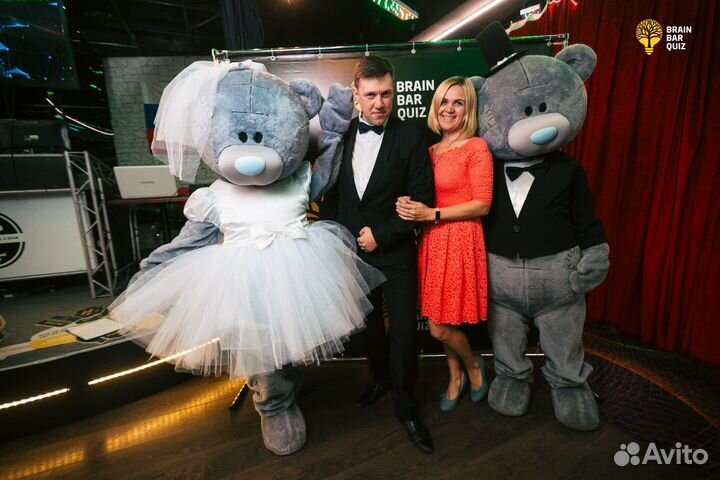 Мишки Тедди и Зайка. Ростовые куклы