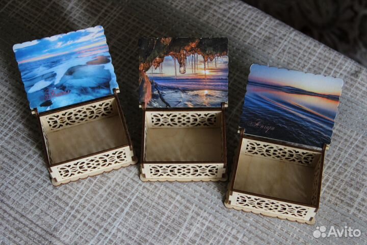 Шкатулки из дерева