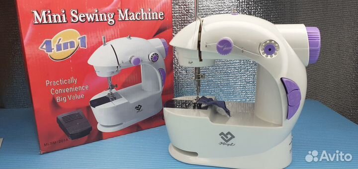Швейная машинка 4в1 Электромеханическая +Педаль