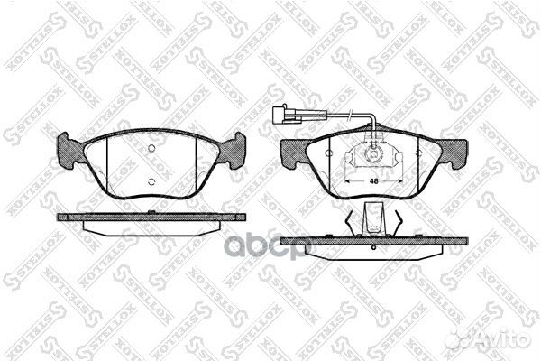 600 002B-SX 589 02 колодки дисковые п Alfa Rom
