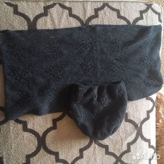 Комплект шапка и снуд женский