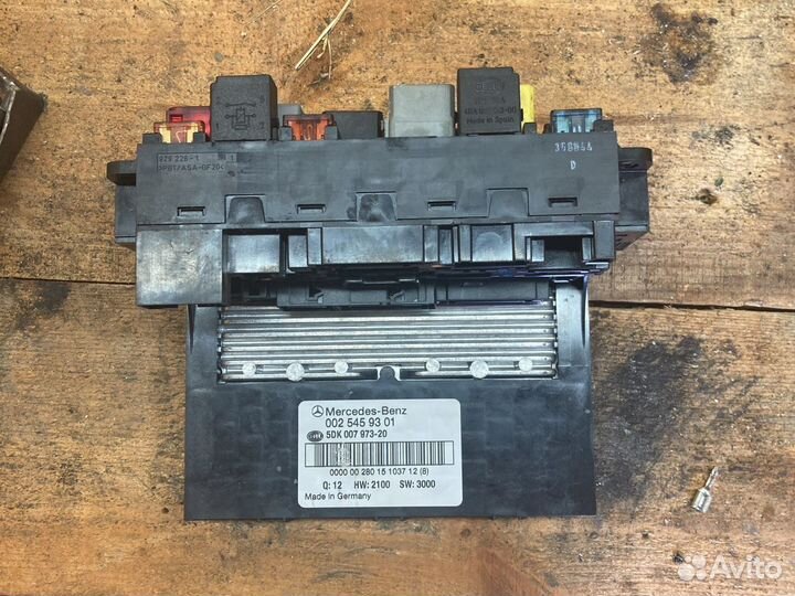 Блок предохранителей mercedes w203 c240