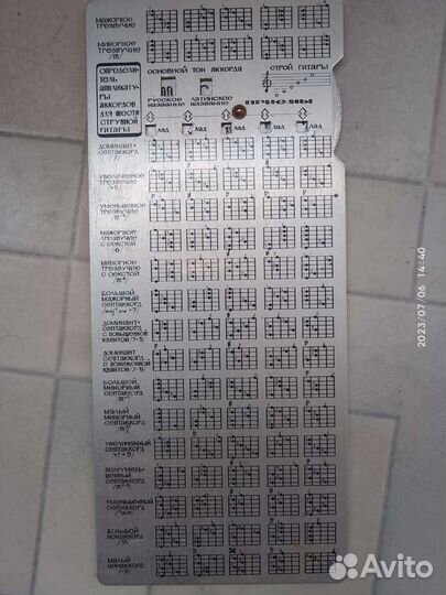 Определители аппликатуры аккордов гитары, ремень