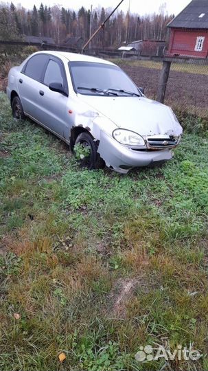 Chevrolet Lanos 1.5 МТ, 2006, битый, 89 000 км