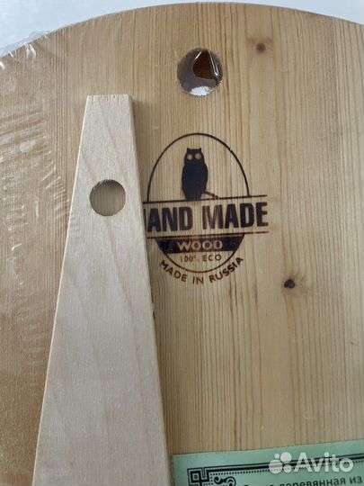 Доска кухонная новая с лопаткой