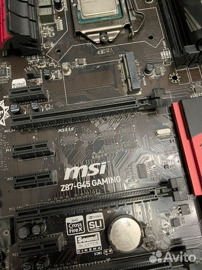 Комплект Z87-G45 Gaming + 8GB + G3220