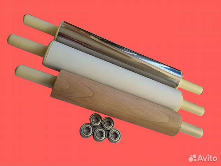 Скалка для пахлавы профессиональная 35-7,5см