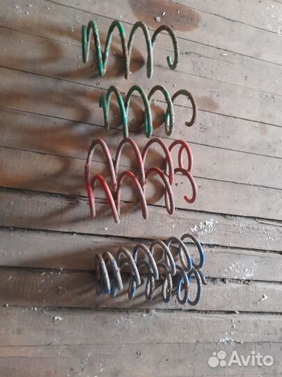 Пружины с занижением на ваз