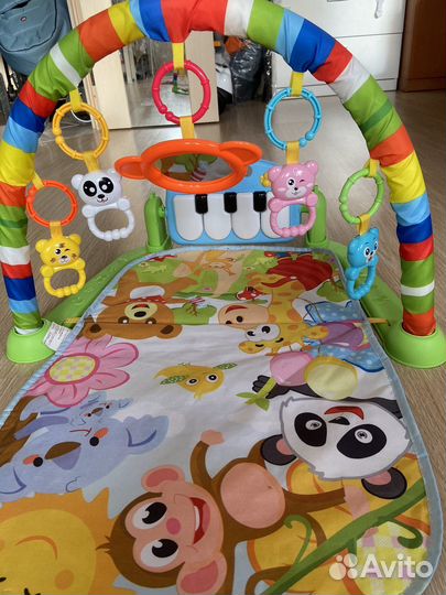 Развивающий коврик музыкальный