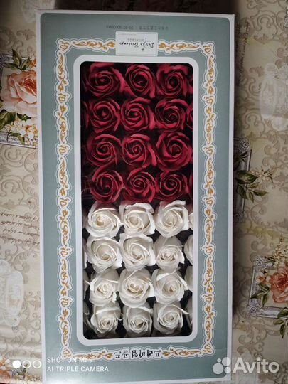 Мыльные розы 50 шт