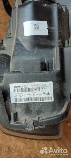 Фара правая Рено Сандеро 2 Степвей рестайлинг