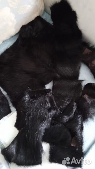Мех нутрии для реставрации