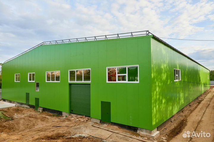 Строительство складов, ангаров, навесов под ключ