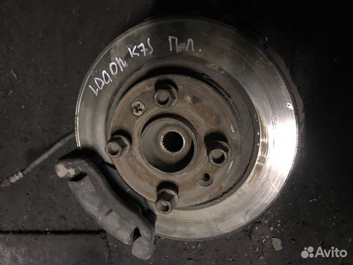 Диск тормозной передний левый Renault Logan LS12