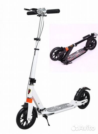 Самокат urban Town-9X Scooter с дисковым тормозом