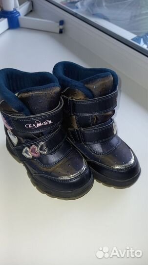 Ботинки детские 25 размер зима