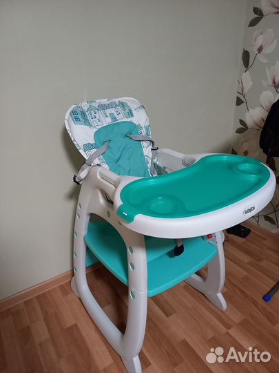 Стульчик для кормления babyton трансформер 2 в 1