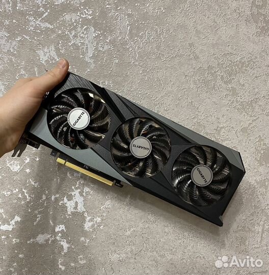 Видеокарта gigabyte RTX 3060 gaming OC 12GB