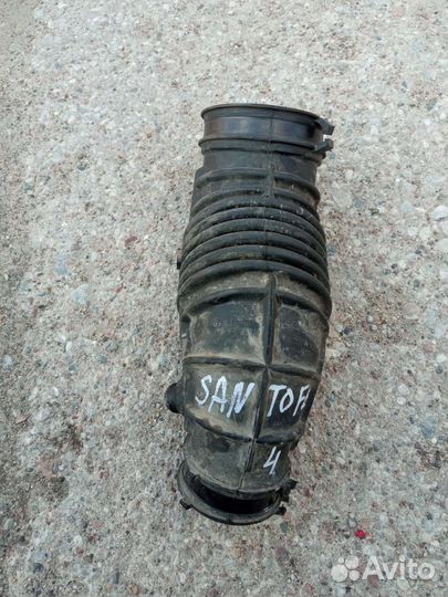 Hyundai Santa Fe 4 гофра корпуса фильтра