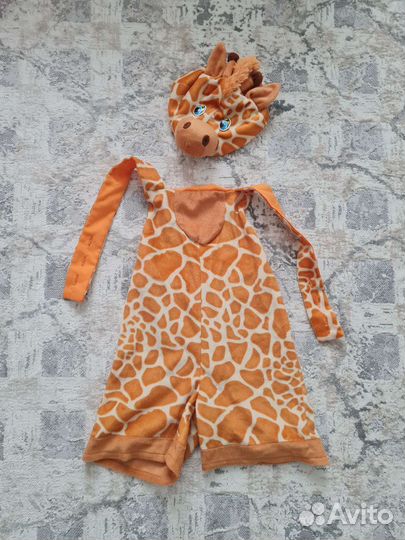 Новогодний костюм жирафа