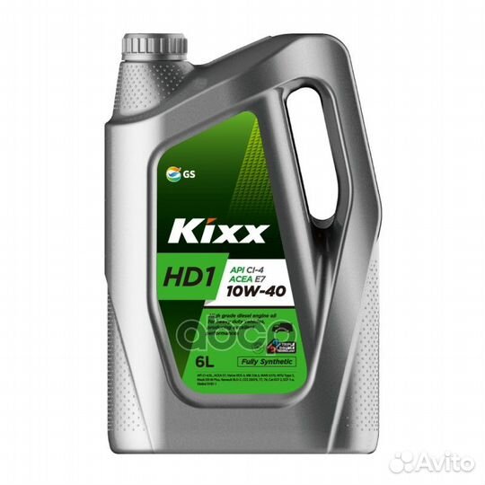 Kixx HD1 CI-4 10W40 SL/CI-4. A3/B4/E7 Масло мот