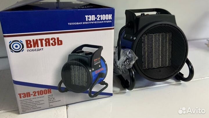 Тепловая пушка Витязь тэп-2100К электрическая K06