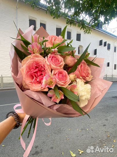 Розы цветы букеты