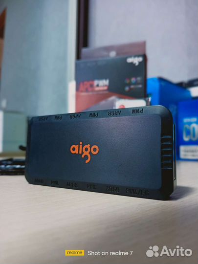 Aigo argb контролер для Вентиляторов