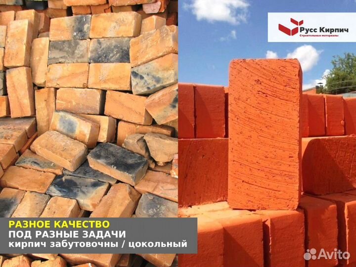 Кирпич полнотелый 1нф Кирпич рабочий