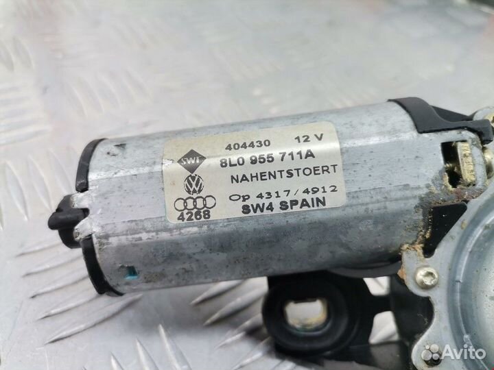 Моторчик заднего стеклоочистителя (дворника) Audi