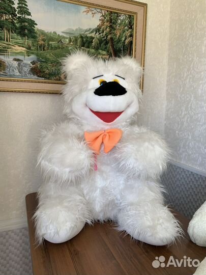 Большая мягкая игрушка медведь