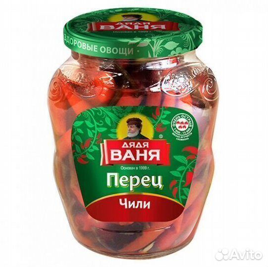 Опт - Перец Дядя Ваня Чили 340г
