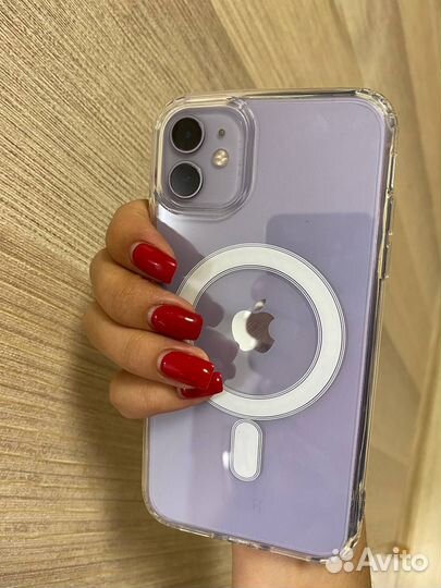 Прозрачный чехол MagSafe на iPhone 11-14Pro Max